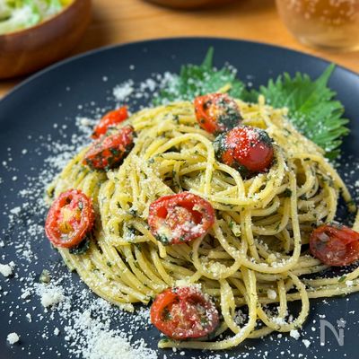 家にある材料で超簡単に作れる!大葉ジェノベーゼ