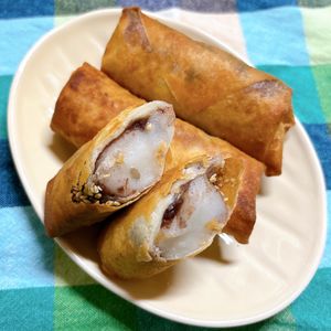 チョビの助の作ってみた!投稿(一番簡単な【ごま団子風】バリバリ×ずっとモチモチ！)