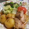 おほしさまぴかぴかの作ってみた!投稿(新じゃがと鶏肉のはちみつ焼き)