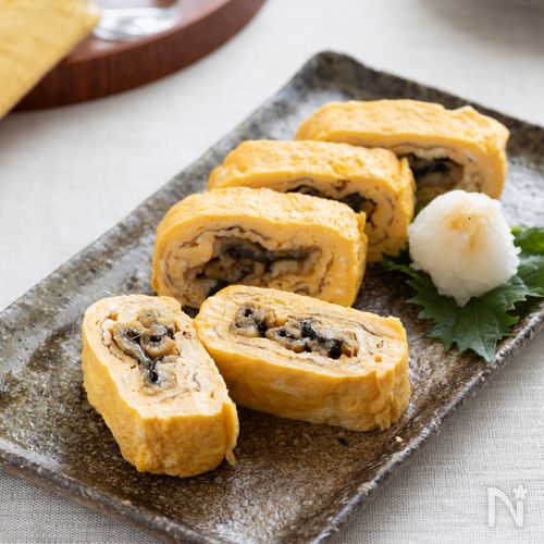 煮あなごのだし巻き卵