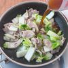 食材2つで簡単♪家族も大満足【豚バラと白菜のスタミナ中華煮】の工程3