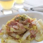 簡単おつまみ！白菜とベーコン炒め