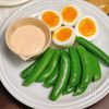 【スナップエンドウと卵のたらマヨディップ】子どももパクパク♪の工程4