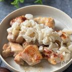 【ヘルシーなのに満足♡】塩麹チキンのタルタルソースがけ