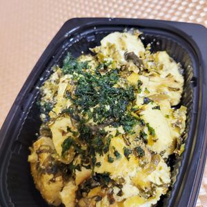 ヴェルの作ってみた!投稿(【高菜と明太子の炒り豆腐】ごはんのお供にもお酒のあてにも)