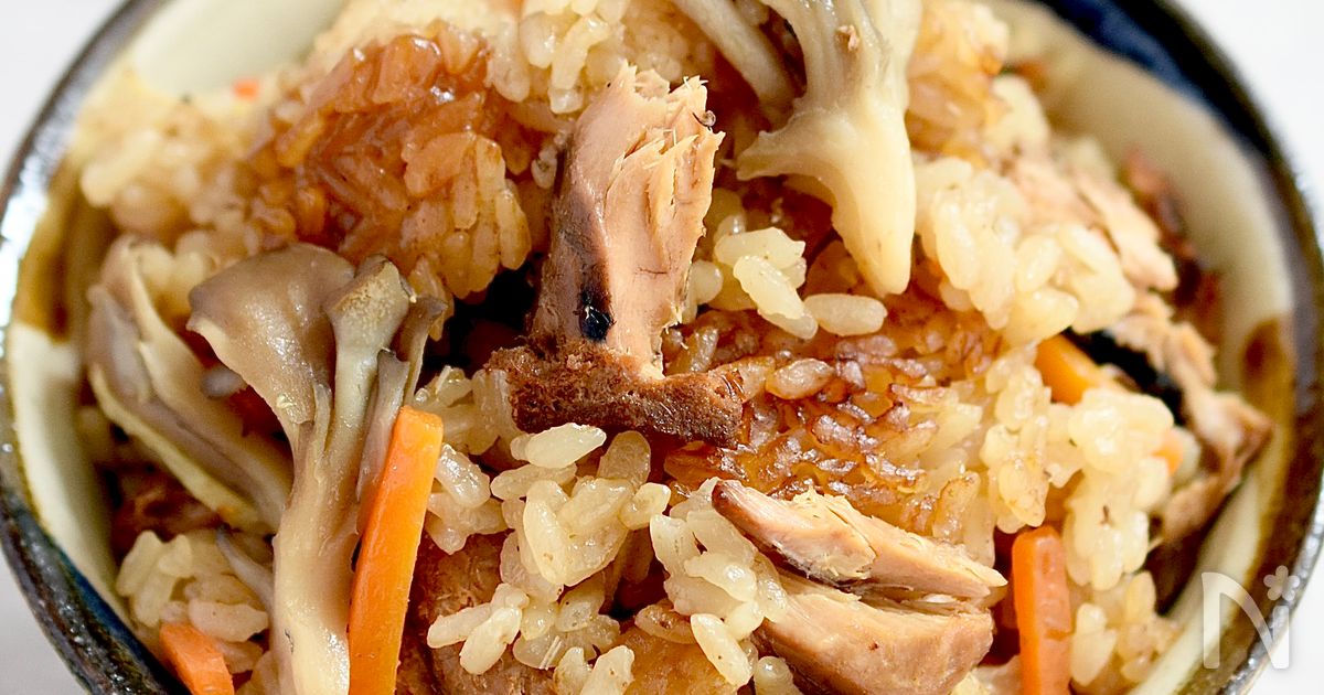 【さば缶で旨みがギュッと】さば味噌炊き込みご飯