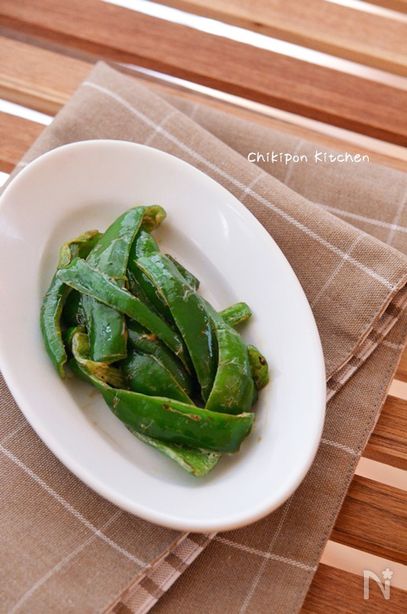 ピーマンのマヨ炒め