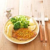 ザクザクカレーの豚ステーキ