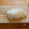 モッツァレラチーズとカレーのハッセルバックポテトの工程2