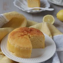 作業時間10分。さわやかなヨーグルトとレモンのケーキ（米粉）