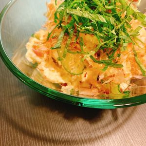 りんの作ってみた!投稿(つるっと美味しい！火を使わず簡単【豆腐の冷汁風】)