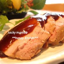 電子レンジで簡単♪味噌風味チャーシュー