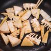ヘルシー和食のお惣菜♪筍とピーマンの生姜醤油おかか和え🤭の工程2