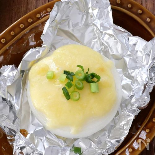【甘くてシャキシャキ】新玉ねぎのチーズ焼き