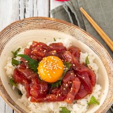 ラクしたい日はこれ！まぐろのユッケ丼