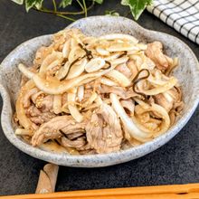新玉ねぎの豚しゃぶサラダ