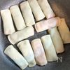 余った餃子の皮で簡単！豚こまで作る「棒餃子風」の工程2