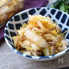 【レモン汁でさっぱりな味わいをプラス！】白菜のツナ和え