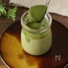 本格【抹茶プリン】湯煎調理でお手軽&ふるわずダマなし♪