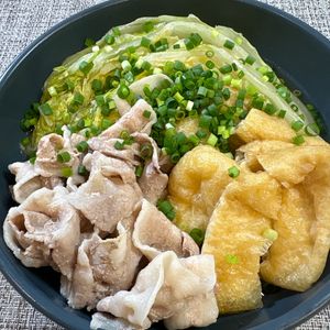 楽ラク手抜キッチン🐶🐾の作ってみた!投稿(【白菜と豚肉と油揚げの煮物】簡単♪おもてなしにも)