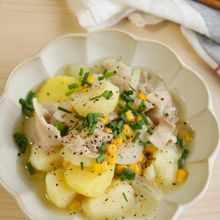 子どもも喜ぶ！圧力鍋でバターコーンの塩肉じゃが
