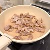 ワンパン10分でやみつき♡【スタミナ豚キムチ丼】の工程2