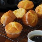 基本の米粉プレーンマフィン【ふわふわ食感！】