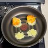 カリカリチーズの三角おにぎり(枝豆入り)の工程2