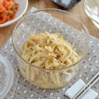 5分で！もやしナムル。レンジで簡単おつまみ、あと一品の副菜。