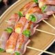 【アスパラとチーズのベーコン巻き串焼き】居酒屋風の一品♪