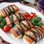 昔あげのハロウィンおにぎり