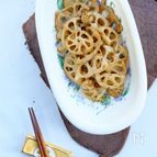 バターが香る☆洋風きんぴら蓮根！【バルサミコ酢】