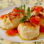 やわらかホタテのソテー【フレッシュトマトソース】（介護食）