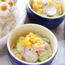たっぷり野菜で彩り鮮やか！子供も喜ぶパスタサラダ