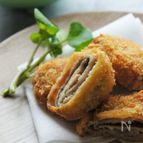 うま味じゅわ♡椎茸肉巻きフライ