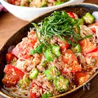 【夏野菜たっぷりそうめん】10分で栄養満点！