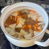 【根菜と厚揚げの具だくさん酒粕味噌汁】お腹もお肌もピカピカの工程2