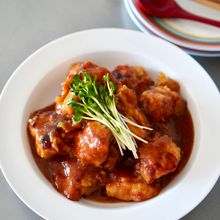 甘酸っぱさが癖になる!ハニーオレンジチキン