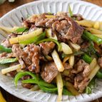【豚肉とじゃがいもとピーマンの塩こん炒め】身近な食材で手軽！