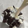 材料3つチョコプリンの工程1