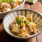 電子レンジで麻婆豆腐