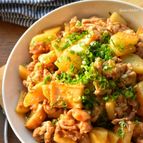パワーチャージ！抱えて食べたい♪韓国風スタミナ炒め♪