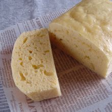 チーズ蒸しパン。