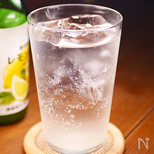 渇いた喉に最高の一杯✨スカッと塩レモン炭酸水🤩
