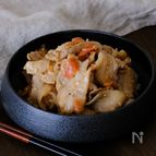 【豚の梅マヨ炒め】コク＆酸味でごはんがすすむおかず　