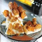 ちょっと大人の、ティラミス風ヨーグルトバーク。