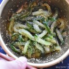 【3分de完成】旨味を感じる☆きゅうりの塩麹ナムル☆