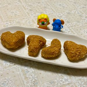 あ〜の作ってみた!投稿(油で揚げない！技アリ♪かぼちゃコロッケ)