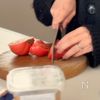 5分で完成🙌〈トマトの味噌汁〉材料5個でクセ旨ッ！リピ確定の工程1