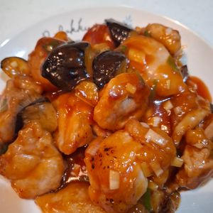 505458の作ってみた!投稿(【鶏むね肉と茄子のチリソース】ご飯がすすむ！おうち中華♡)